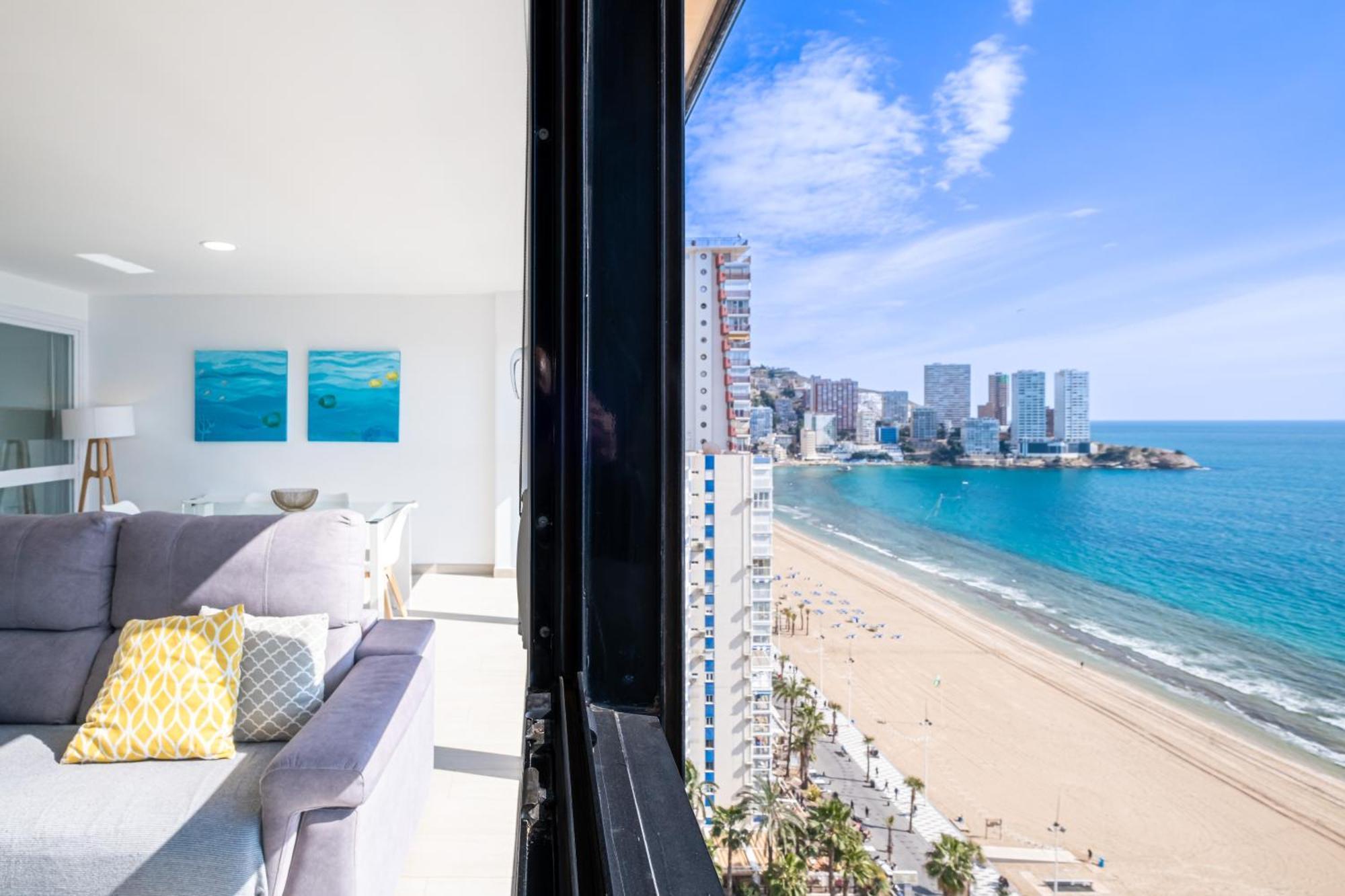 Santa Margarita Deluxe 14-B Levante Beach Benidorm Exteriör bild